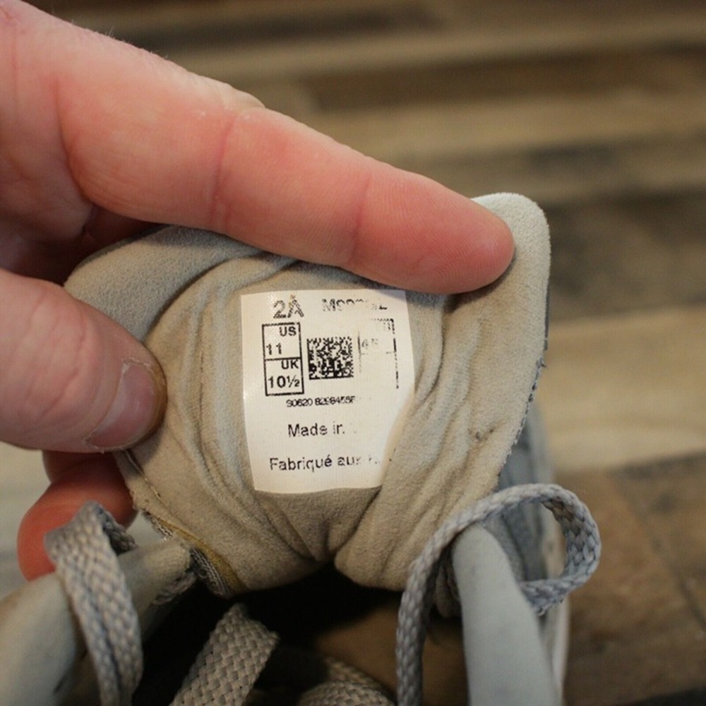 Vintage New Balance 992 Shoes Sneakers Gray M992GL Mens Sz 9 Made In USA - Picture 9 of 9